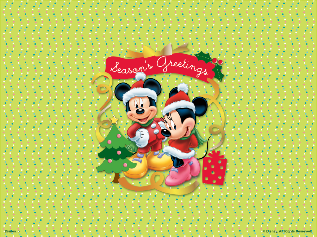 Mickey and Minnie Christmas Wallpaper   Mickey and Minnie Wallpaper