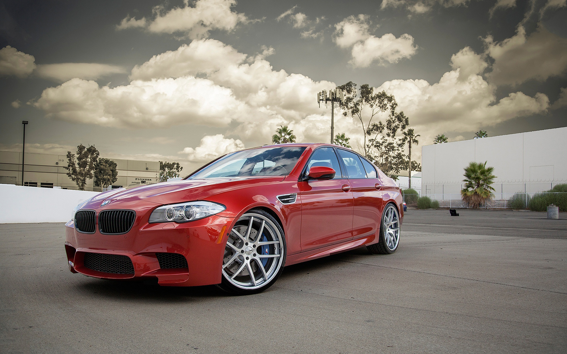 Red Bmw M5 F10 Wallpaper And Stock Photos Visual Cocaine