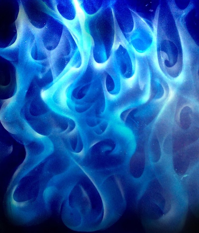 Blue Flames by greenacre9 on
