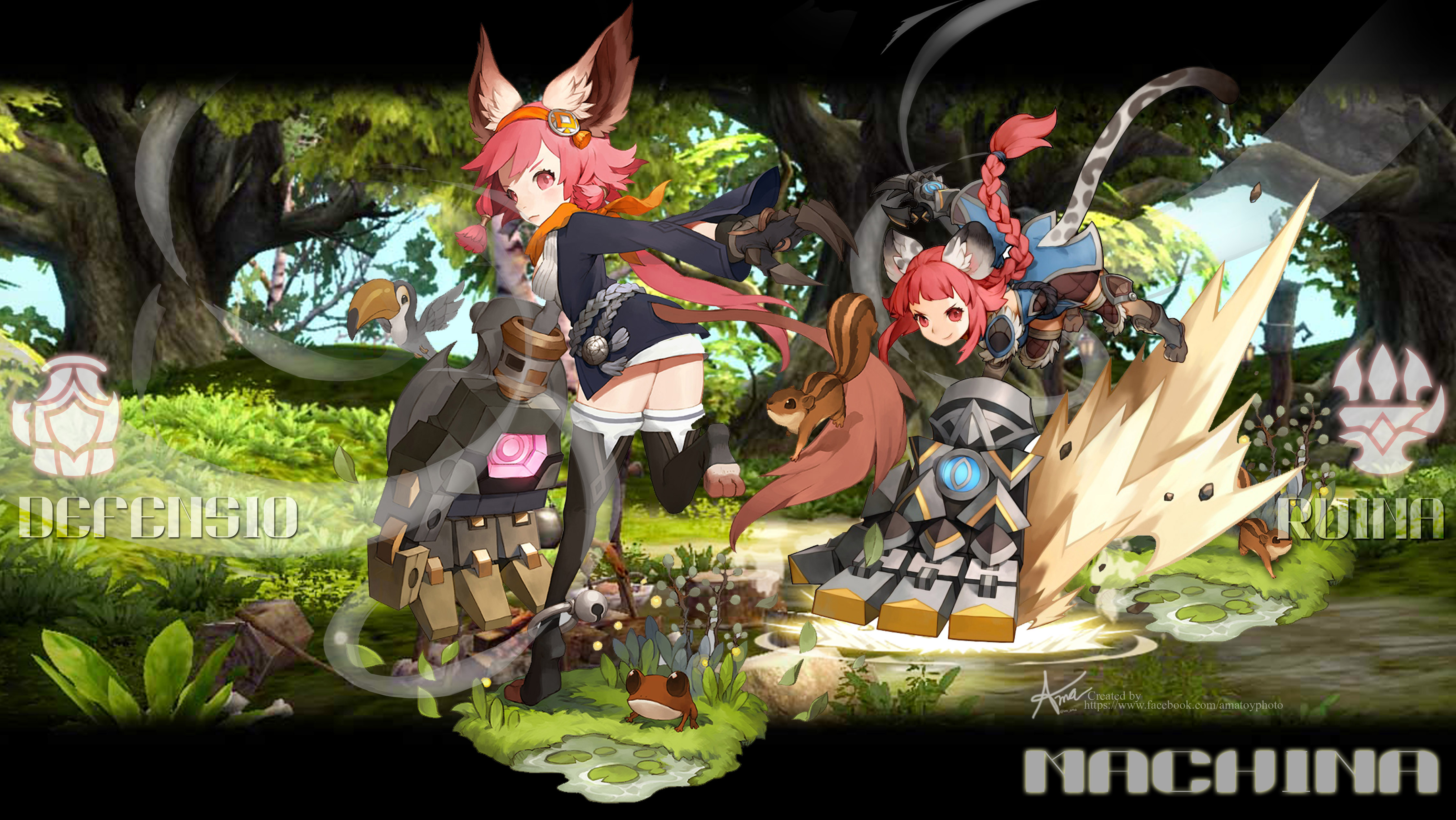 Wallpaper Dragonnest Machina By Ama Toyphoto