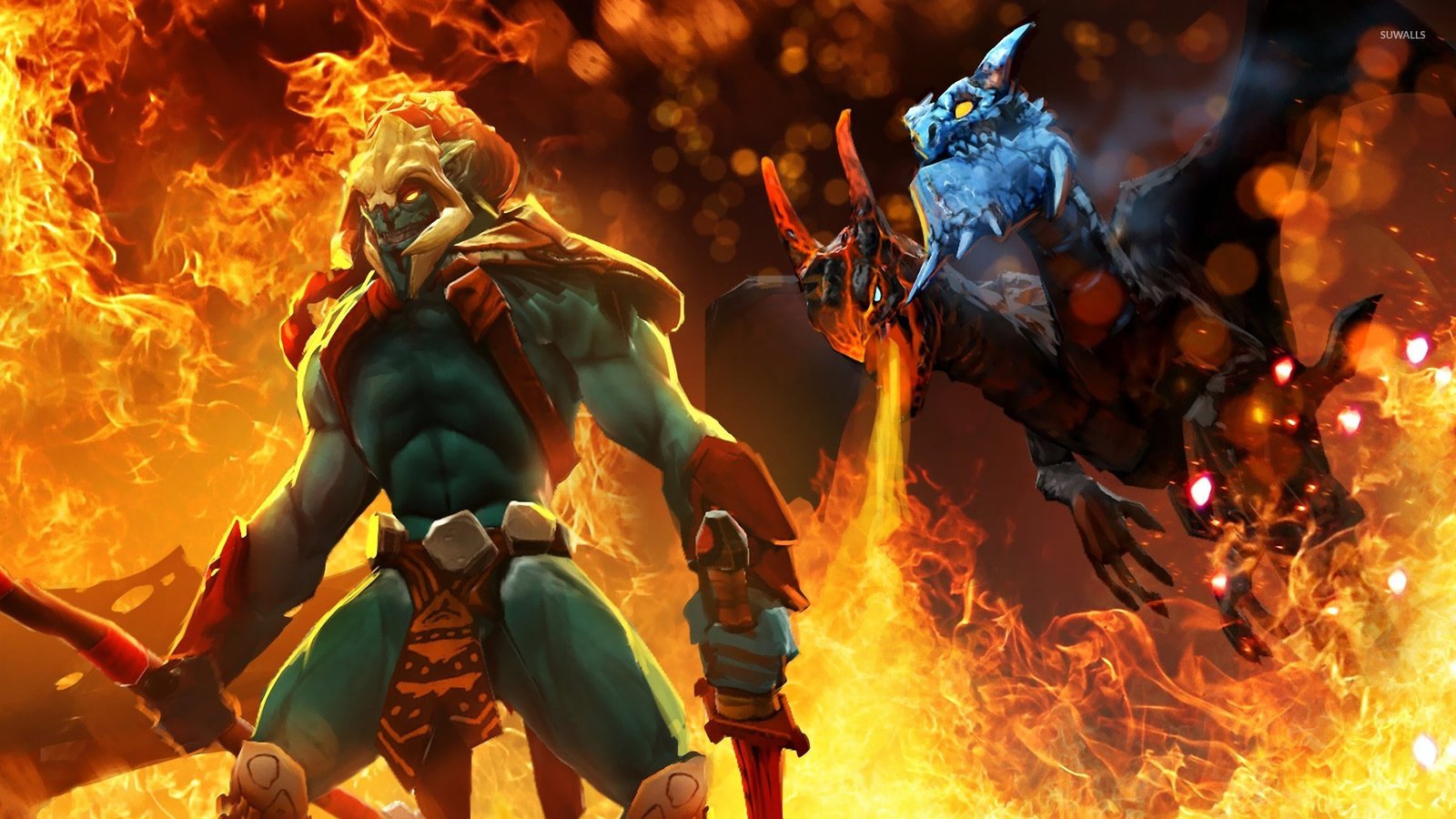 Dota Wallpaper 4k