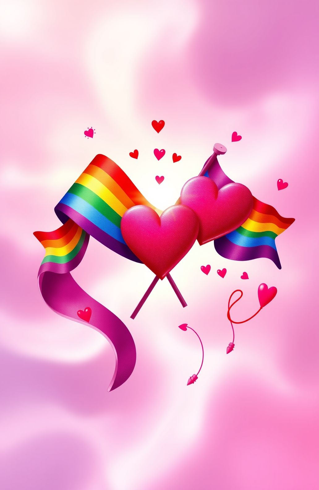 Lesbian Aesthetic Pride Wallpaper