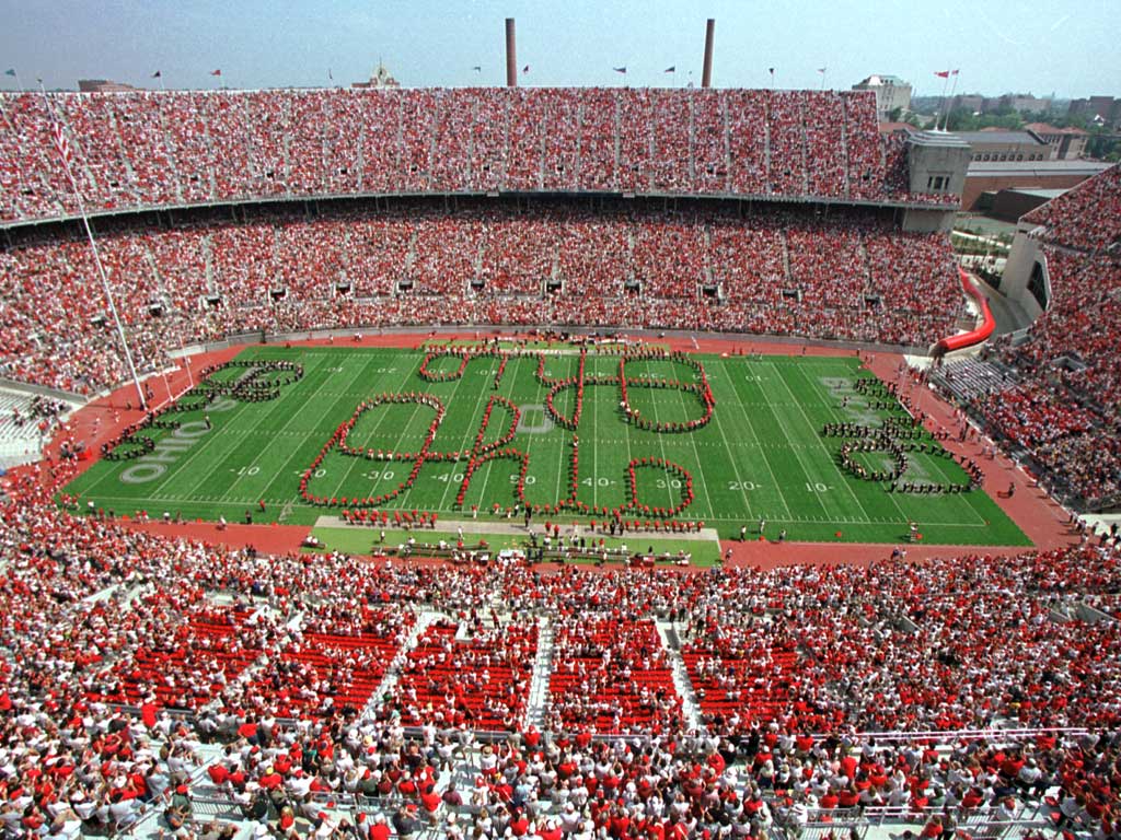 Ohio State Football Stadium Wallpaper Image