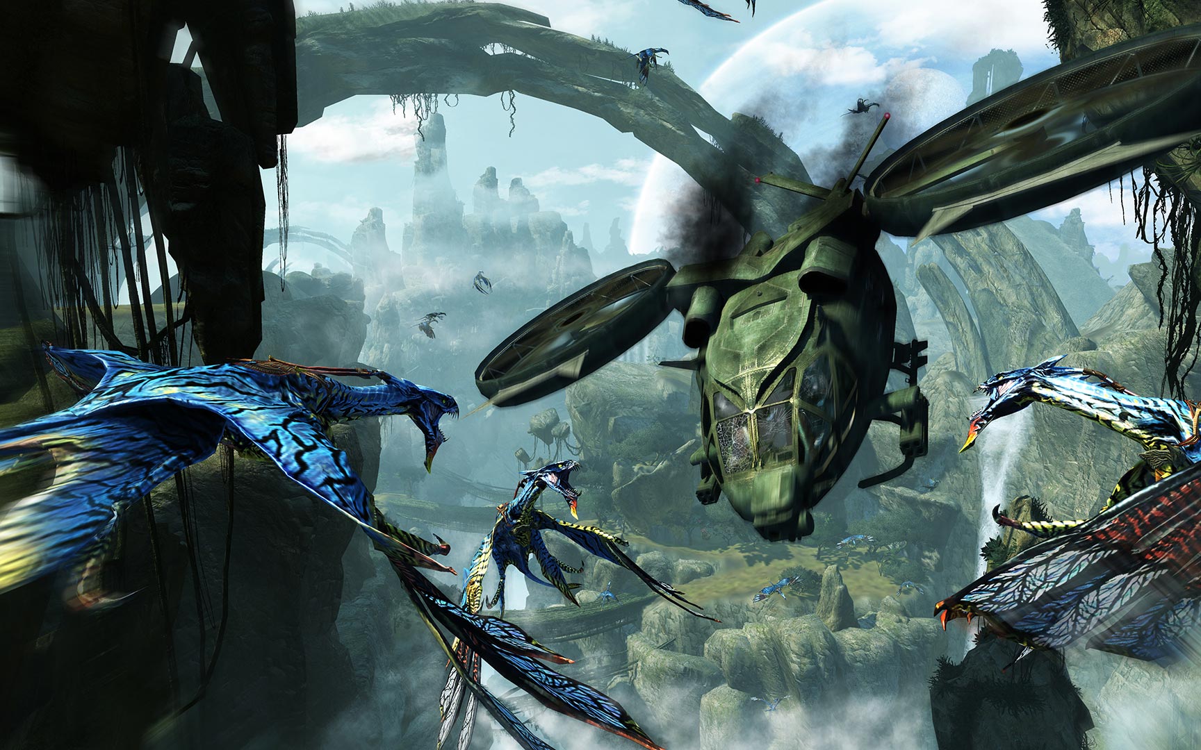 Avatar Sci Fi Movie Wallpaper