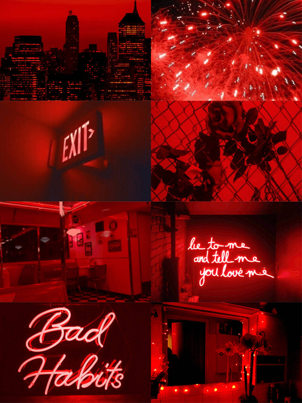 Red Baddie Wallpaper