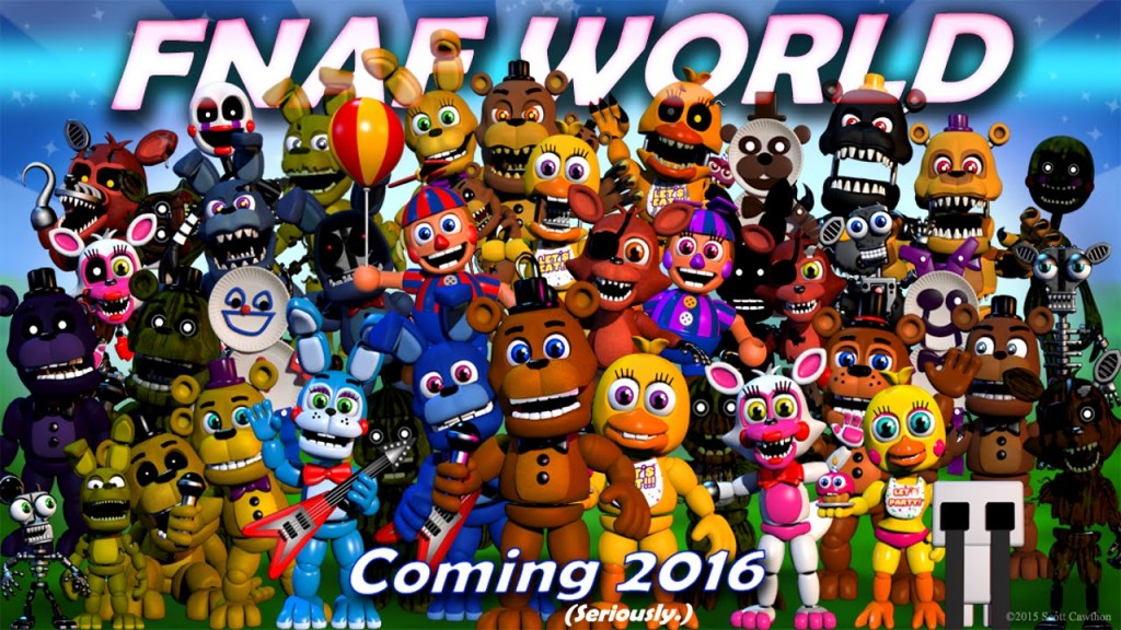 Fnaf World Trailer Released Mouse N Joypad