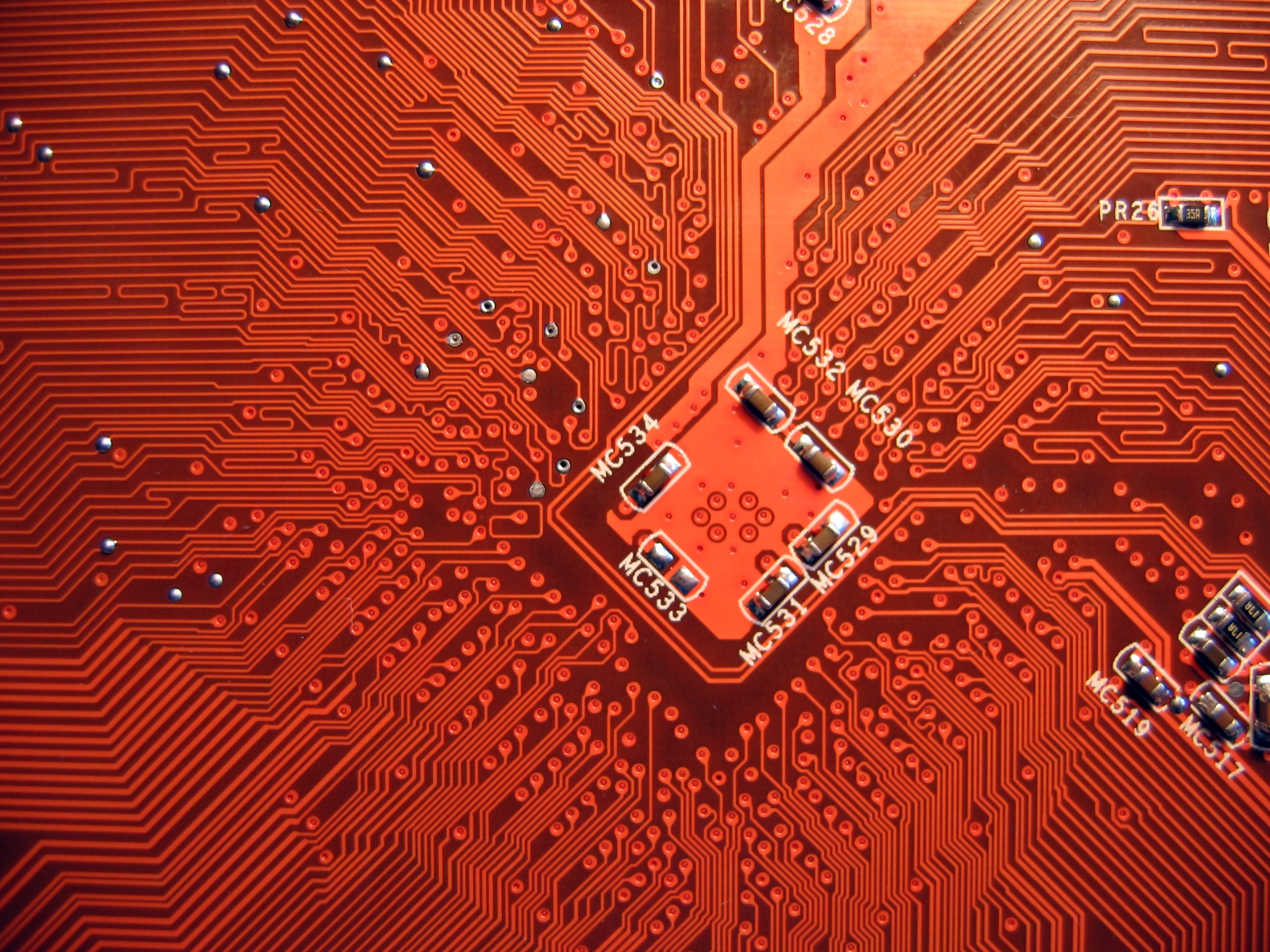 Puter Circuit Board Wallpaper