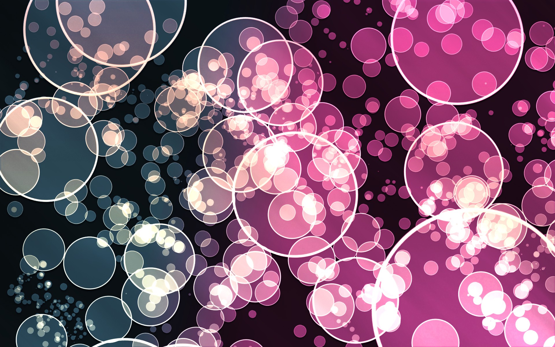 Bubble Color Vector Desktop Wallpaper