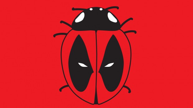 Deadpool Logo Wallpaper HD Background Image Art