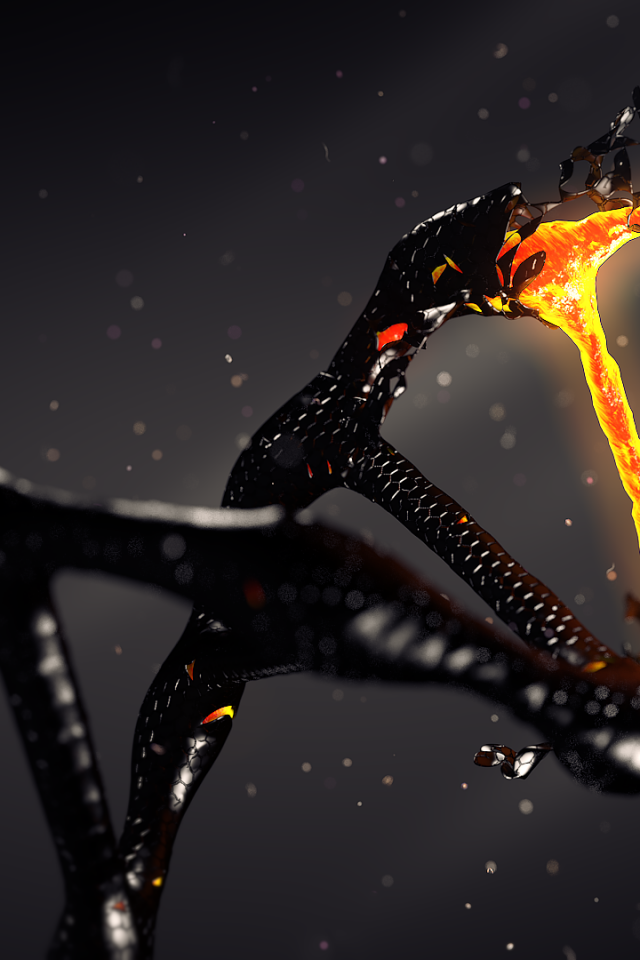 Dna Mutation Wallpaper For iPhone 4s
