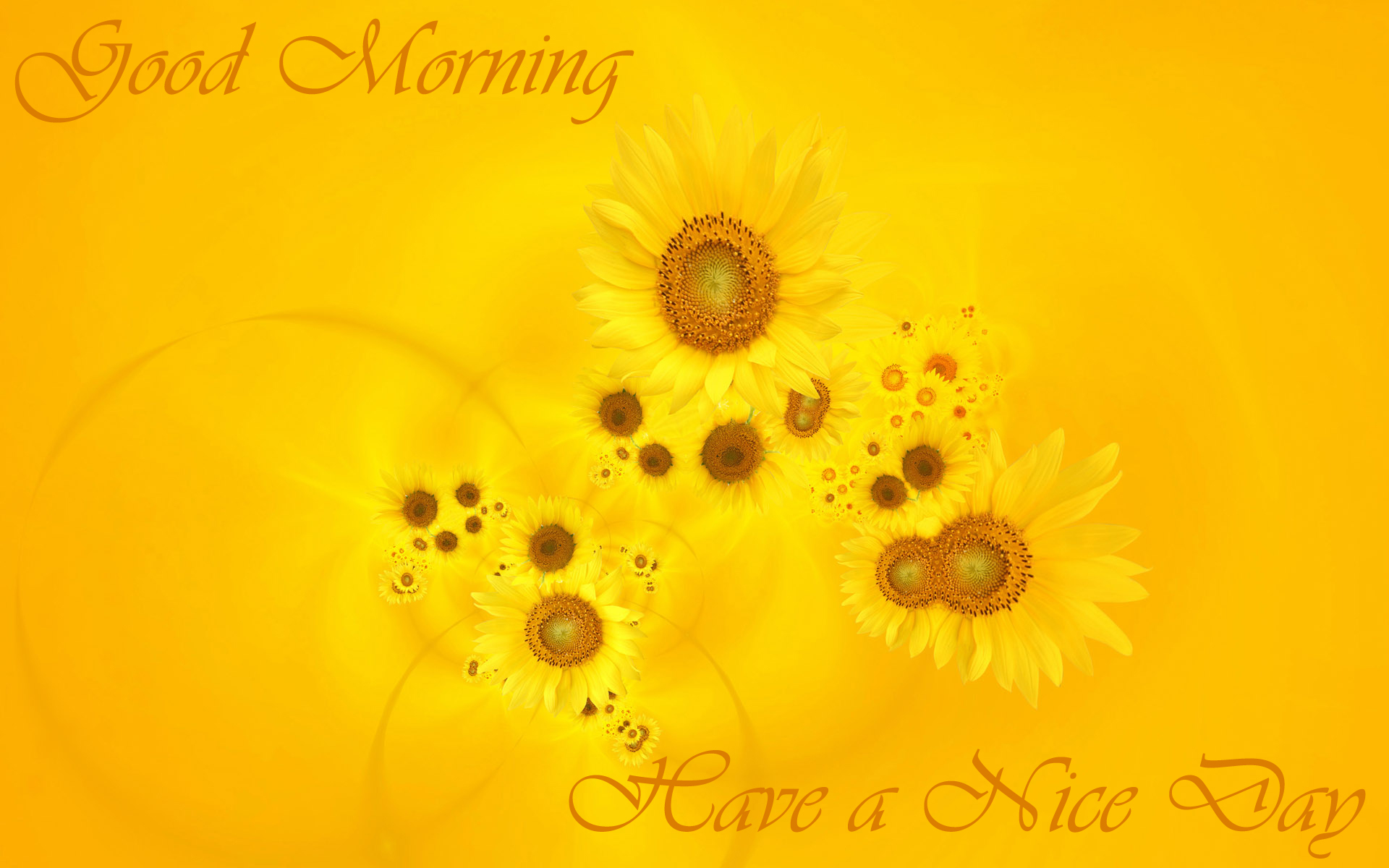 Cute Good Morning Wallpaper With Quotes Yellow Best High
