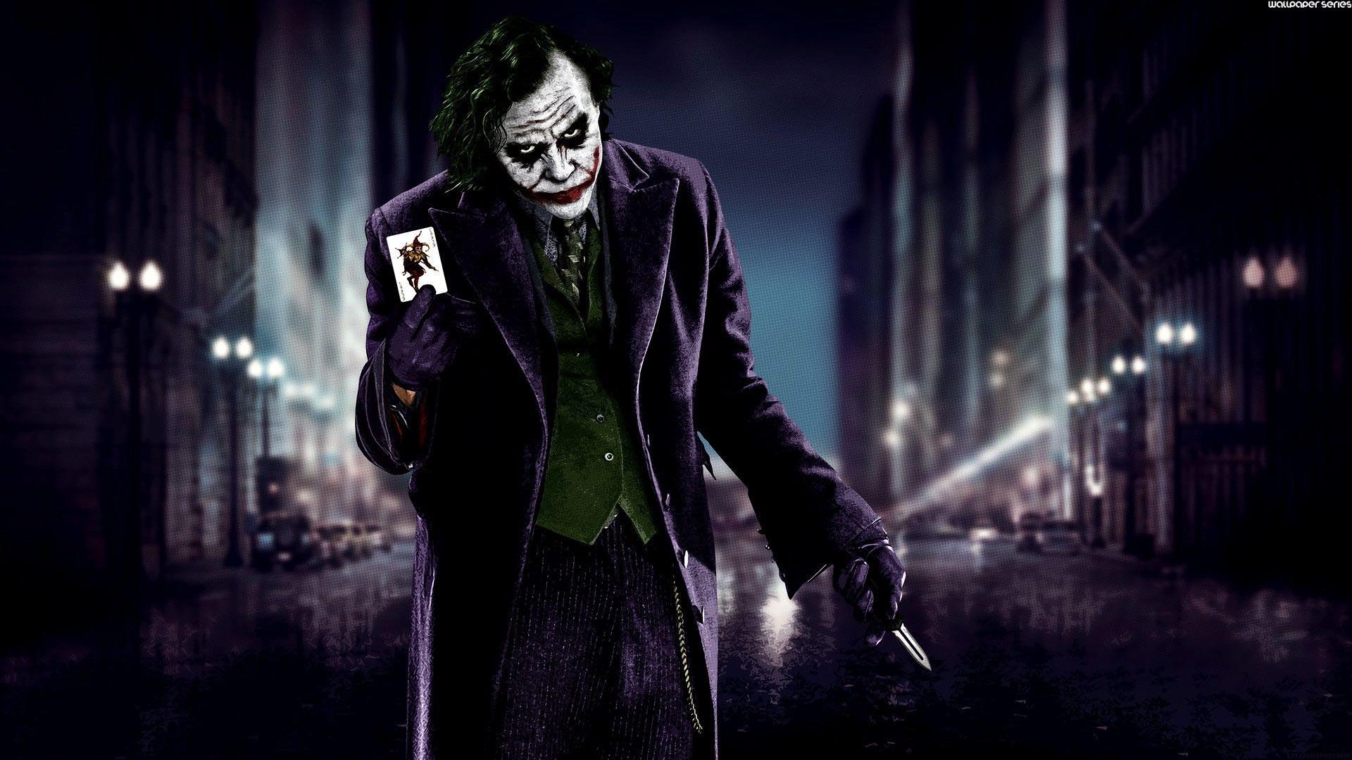 Dark Knight Joker Background Flip Wallpaper