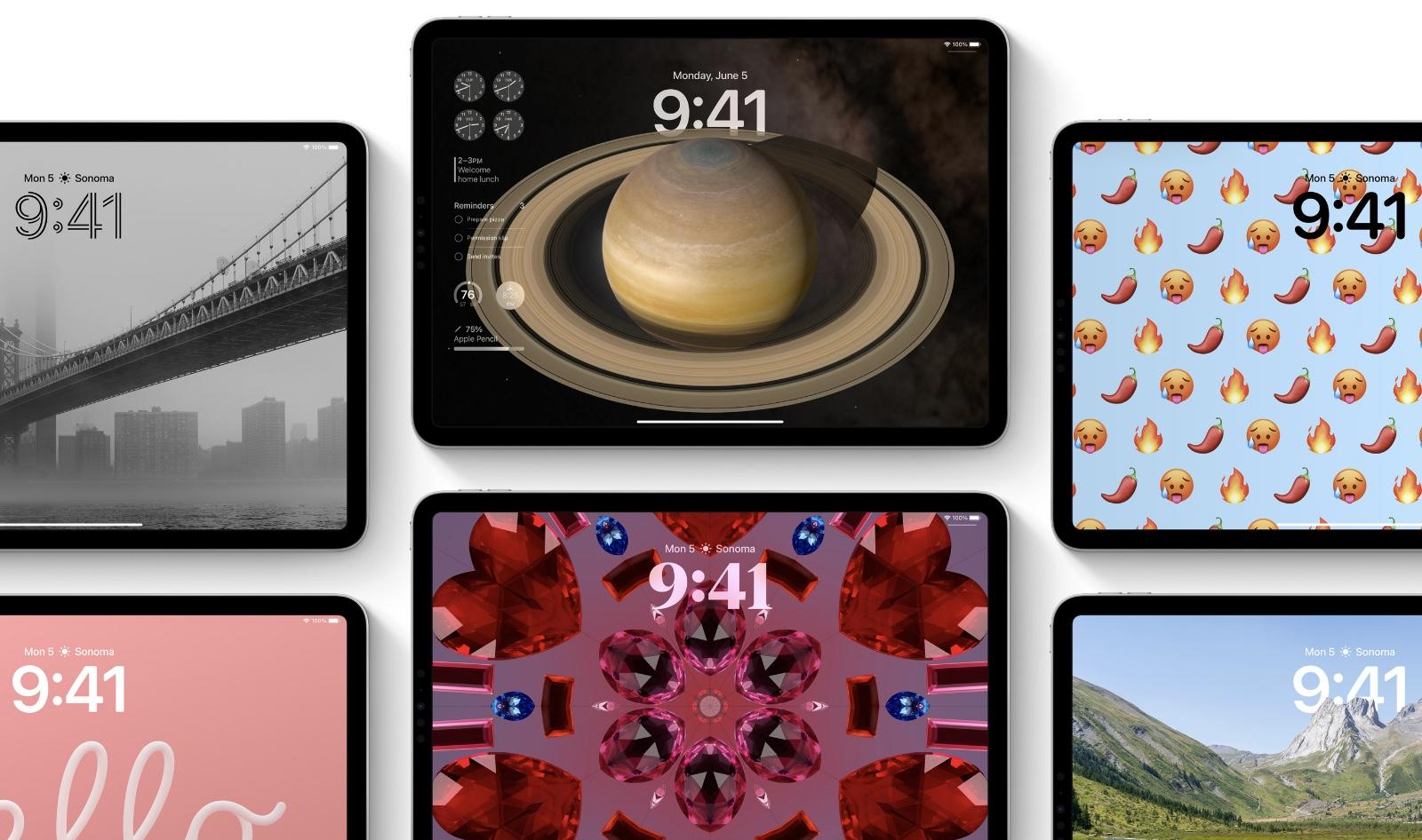 A Look At iPadOS 17s Redesigned Lock Screen Video   iOS Hacker