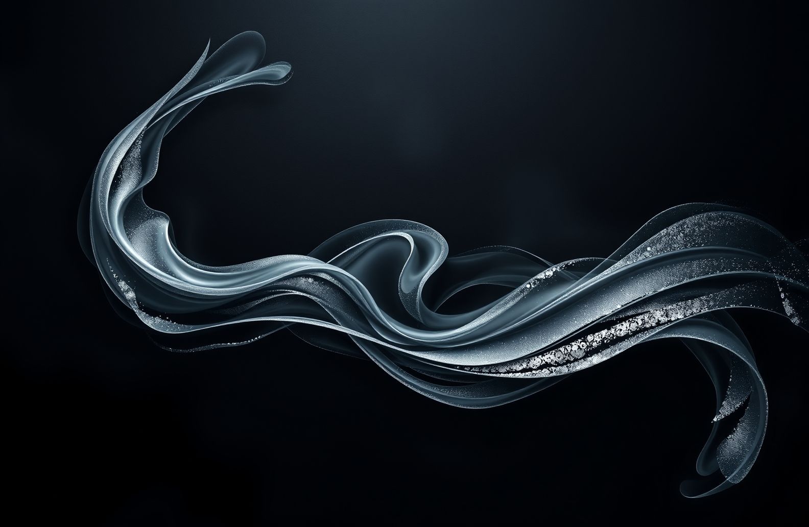 Abstract Black Background