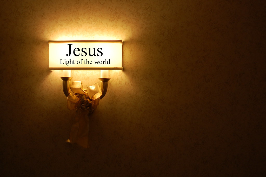 Jesus Light Of The World Christian Desktop Wallpaper B