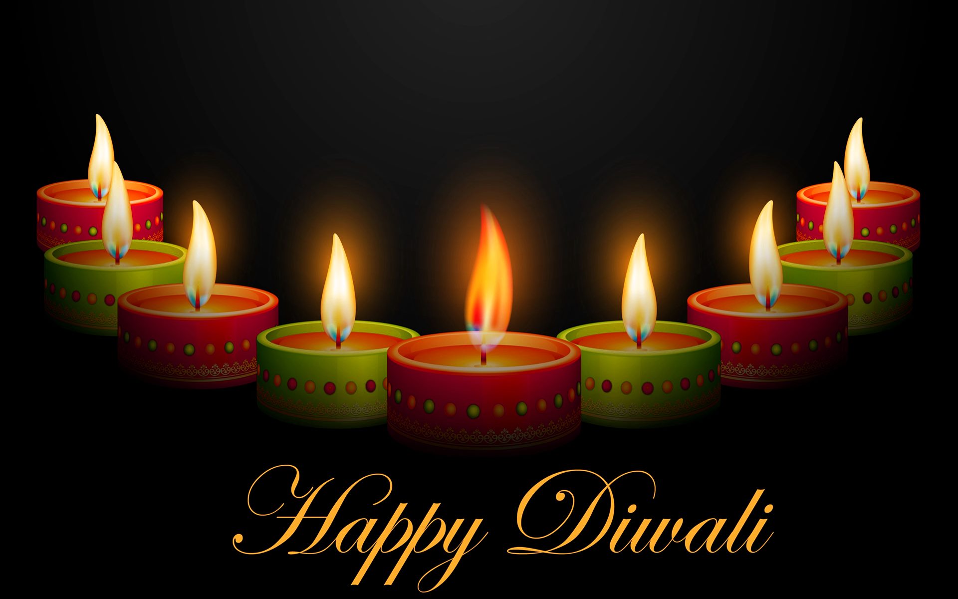 Home Festival Happy Diwali Diya HD Wallpaper