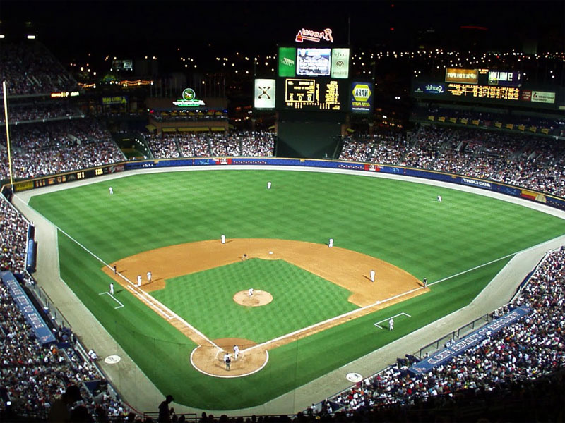 Baseball Ground Desktop HD Wallpaper