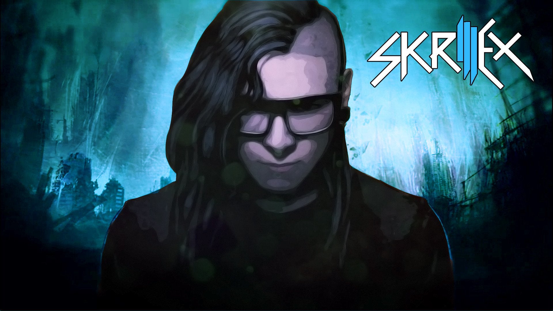 Skrillex Wallpaper I Made Based Off Of The Skism Experts Video
