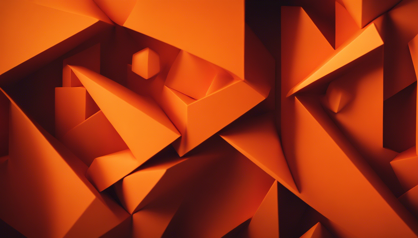 Orange Desktop Wallpaper