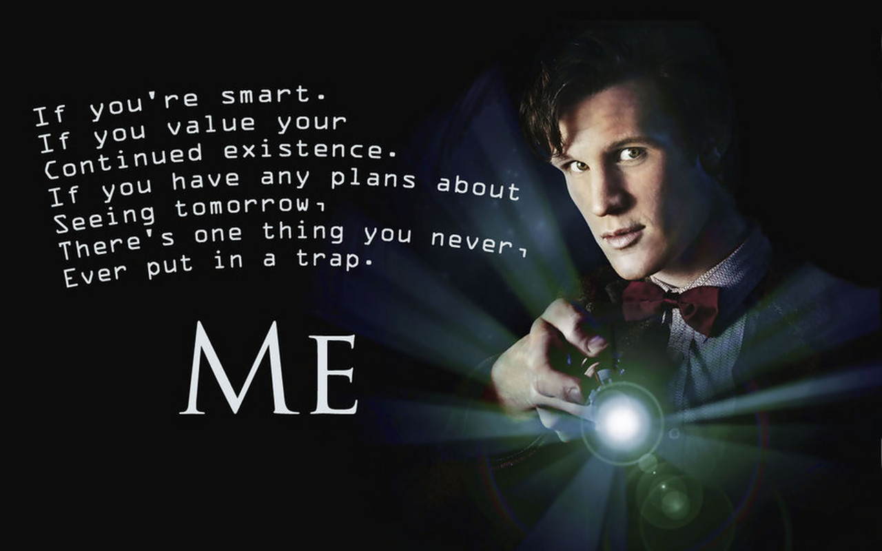 Typography Eleventh Doctor Who Fresh New HD Wallpaper Jpg