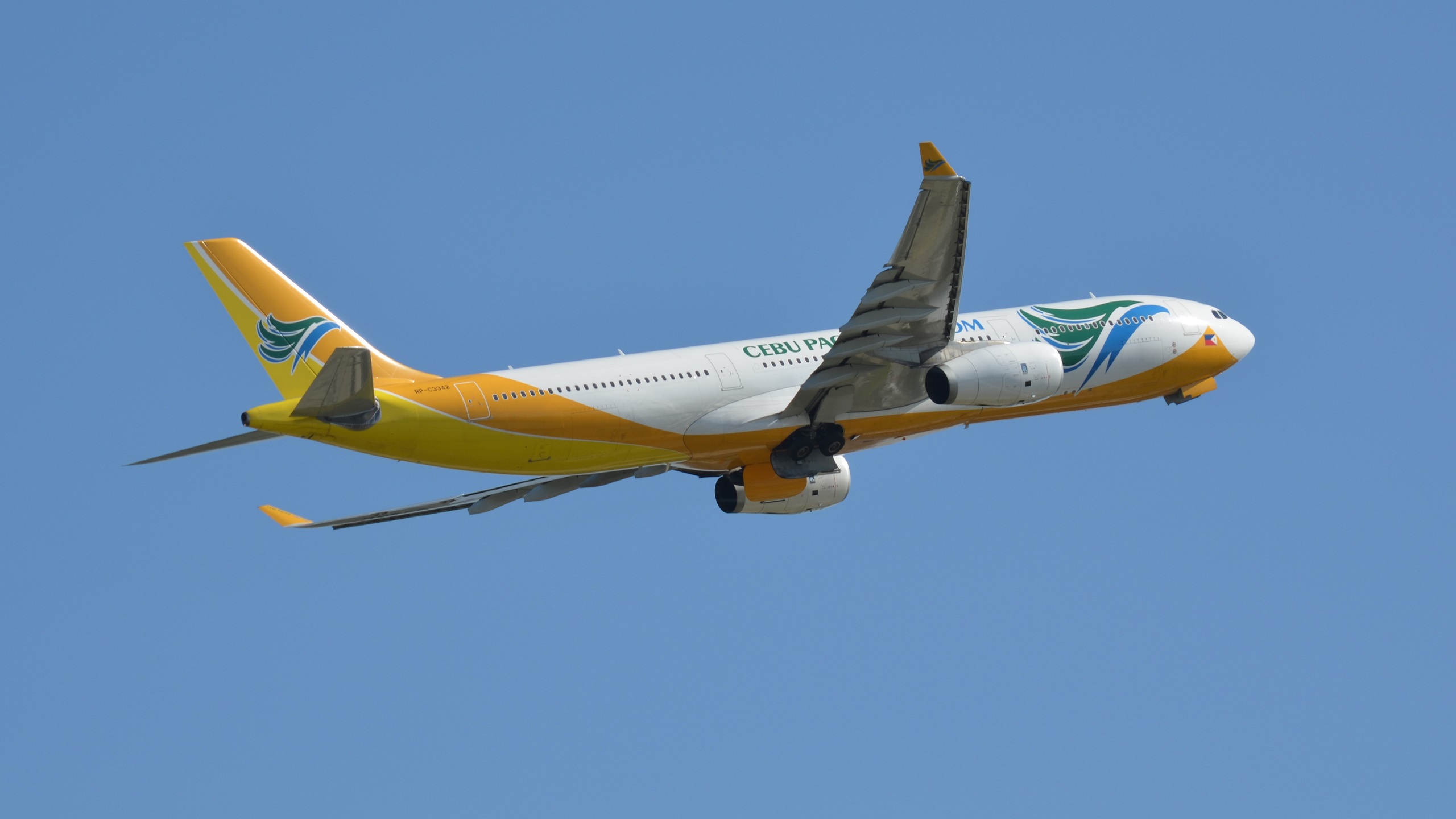 Rp C3342 Cebu Pacific Air Airbus A330 Sydney Australia HD