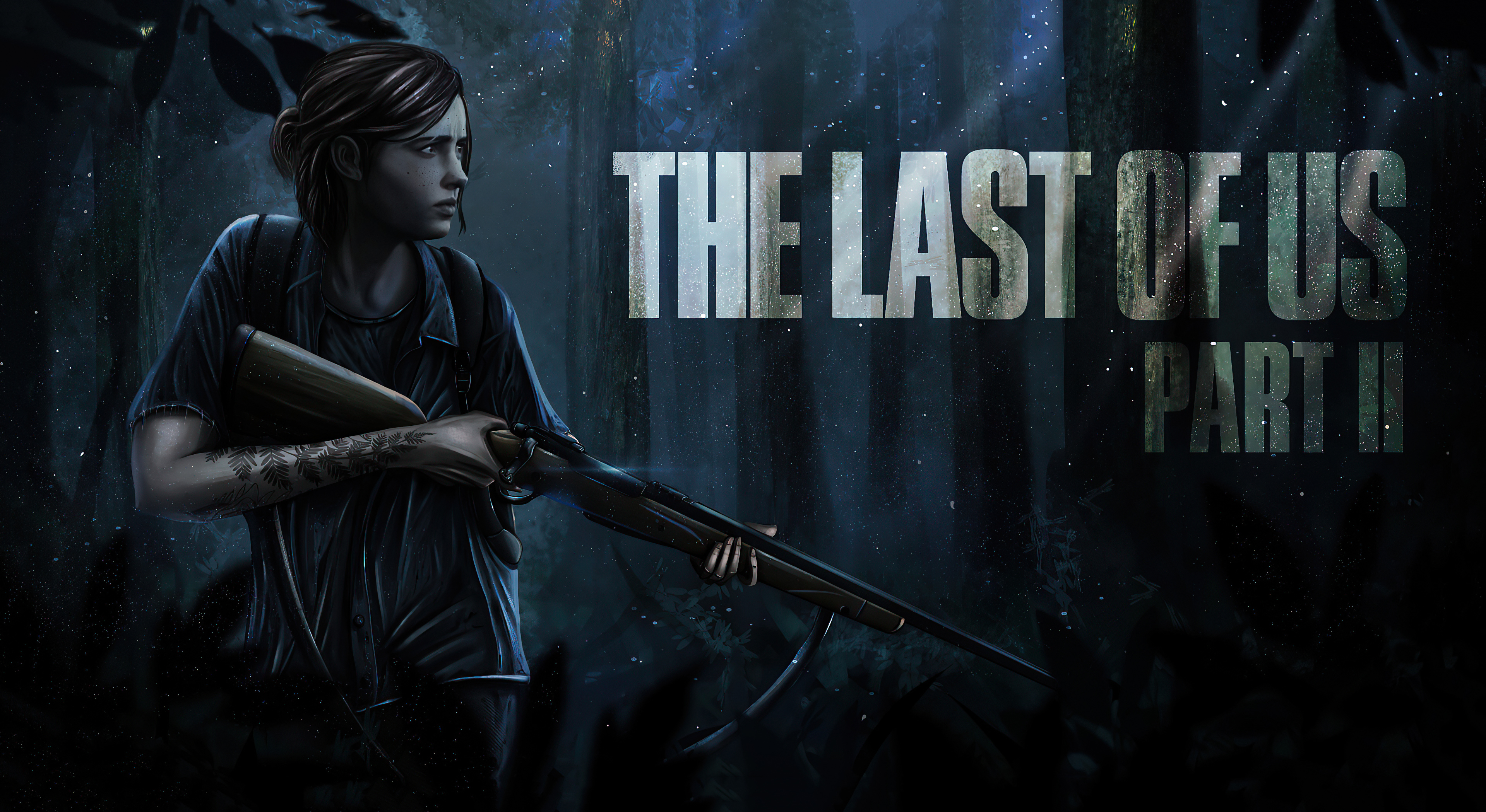 The Last Of Us Part Ii 4k Artwork Wallpaper HD Games