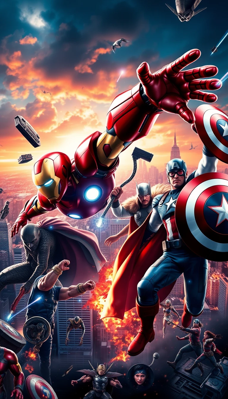 Avengers Mobile 4k Wallpaper