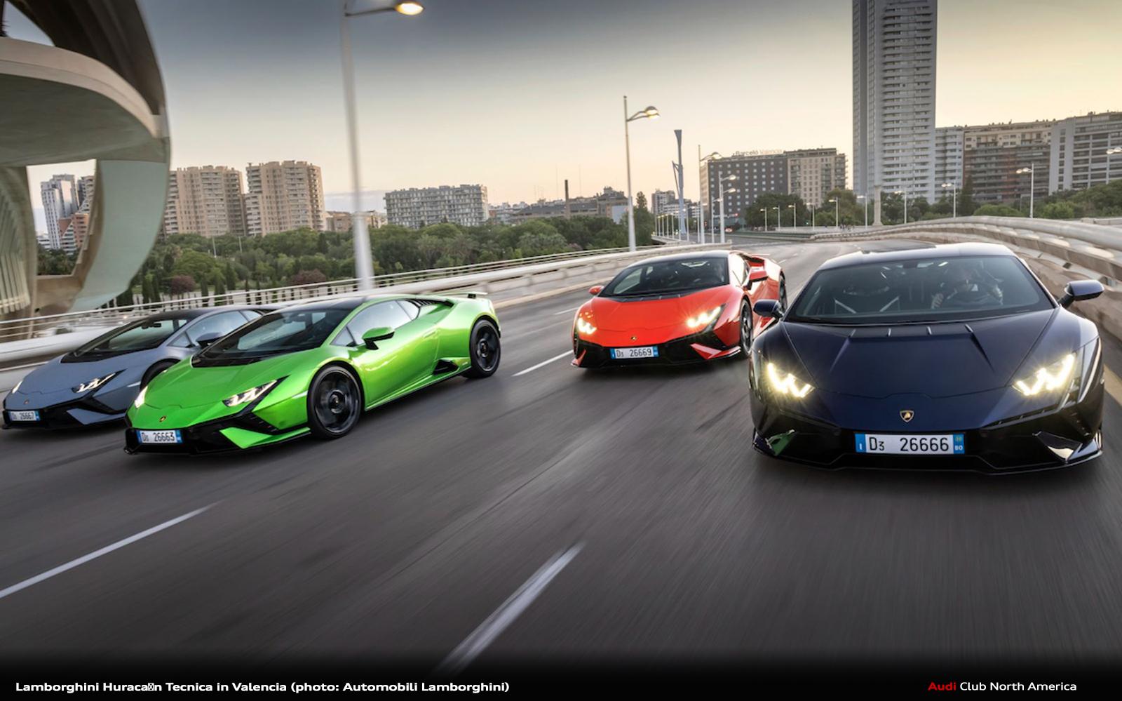 Lamborghini Huracn Tecnica Makes Dynamic Debut on Track and