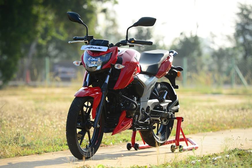 News18   Here are images of the new TVS Apache RTR 160 4V 875x583