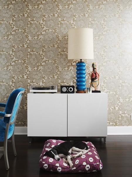 The Glam Lamb Metallic Wallpaper It S Jewelry For Your Walls