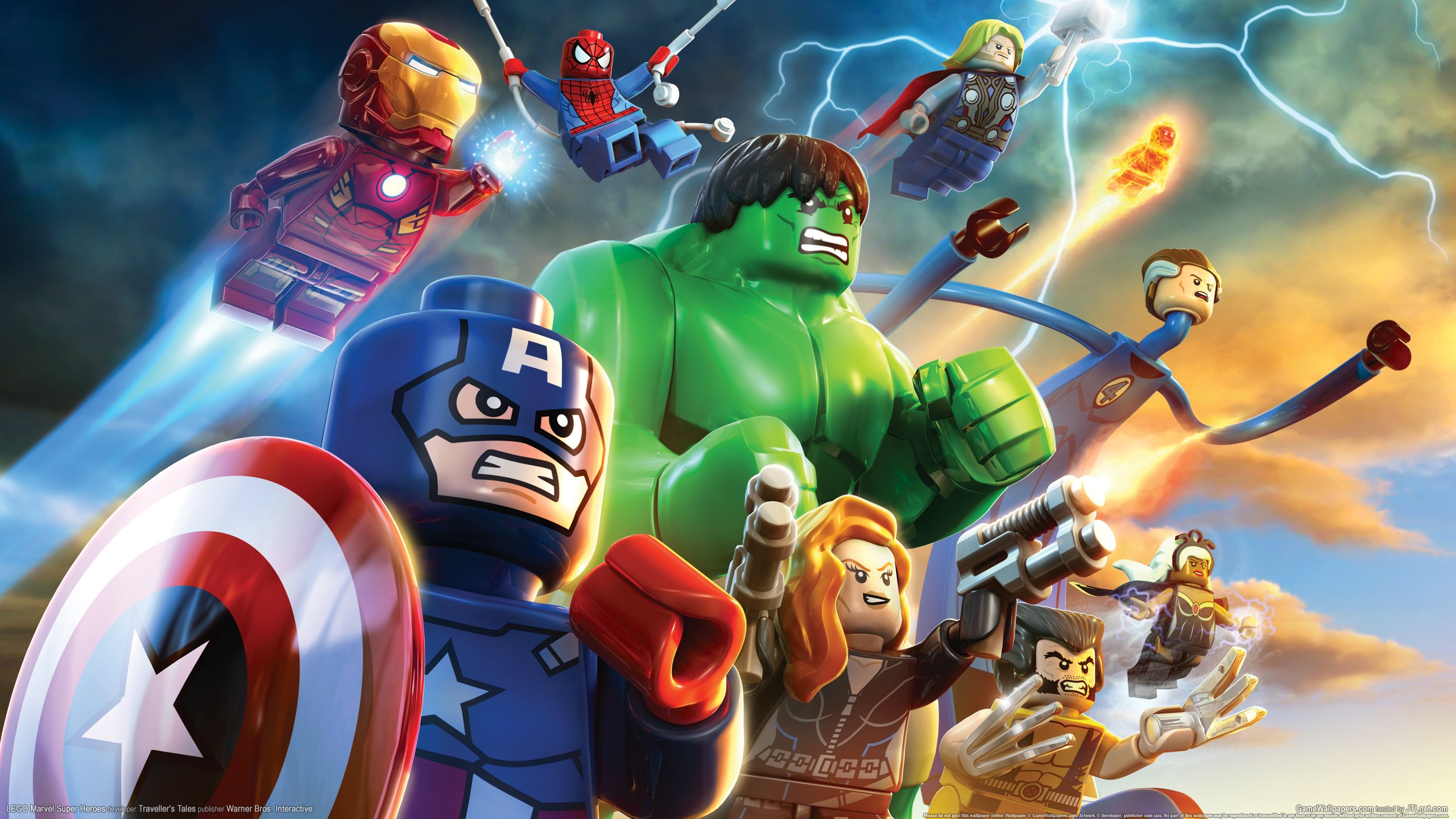 Lego Marvel Super Heroes Wallpaper For
