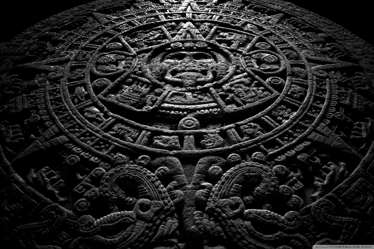 Aztec Art Wallpaper Top Background