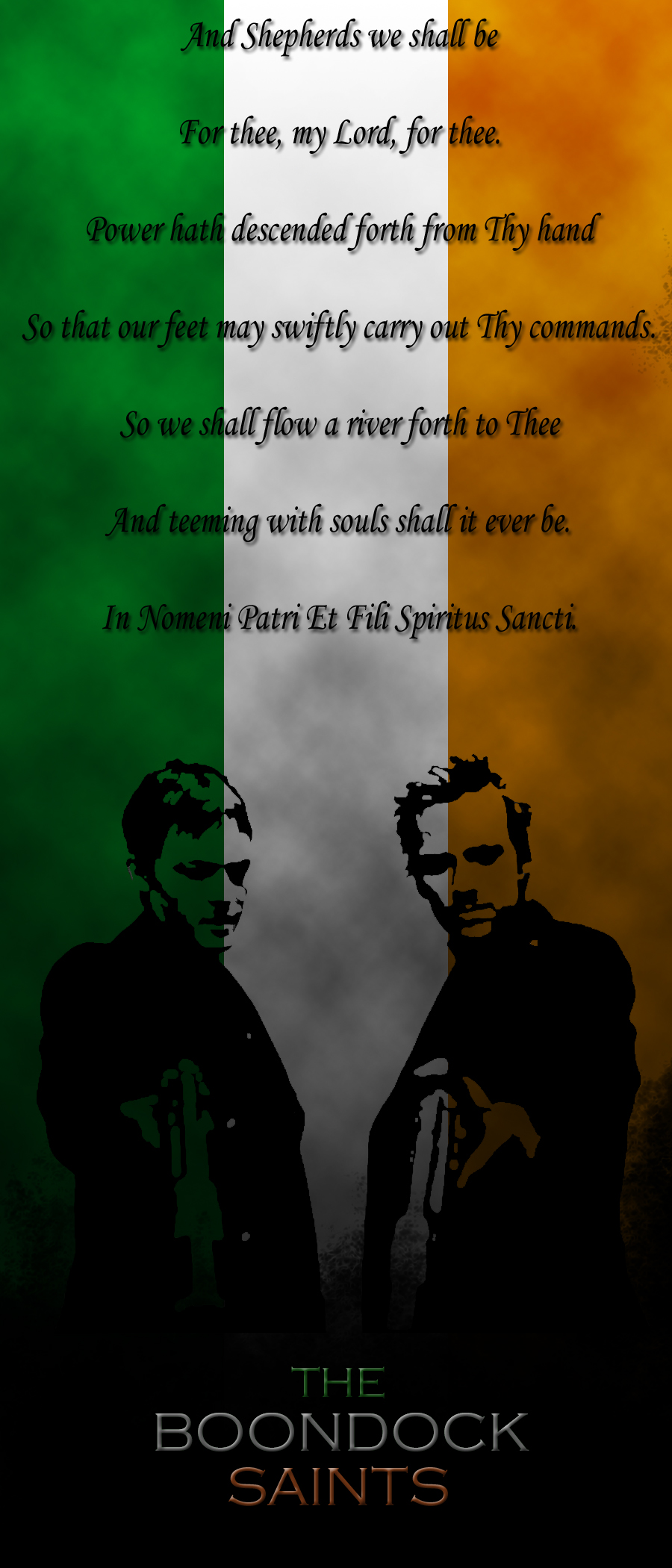 Boondock Saints Prayer By Red Cloud