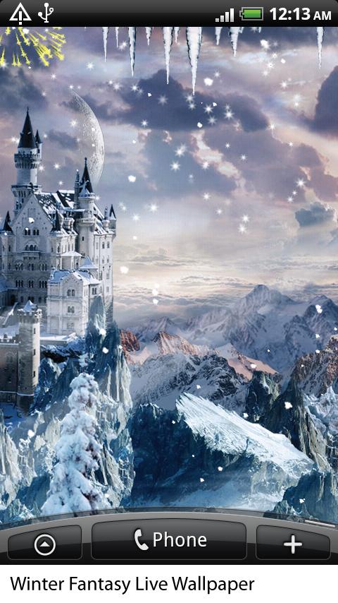 Winter Fantasy Live Wallpaper