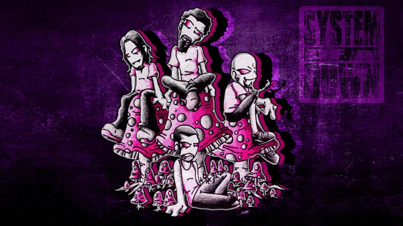 Wallpaper System Of A Down Mushroom Cult By Isaacklein