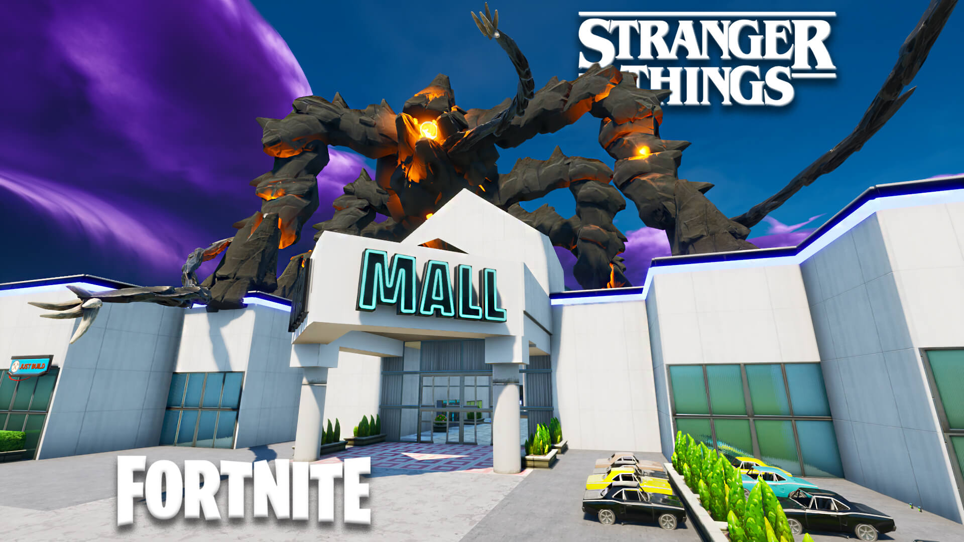 Stranger Things Starcourt Mall Deathrun Fortnite Creative Map