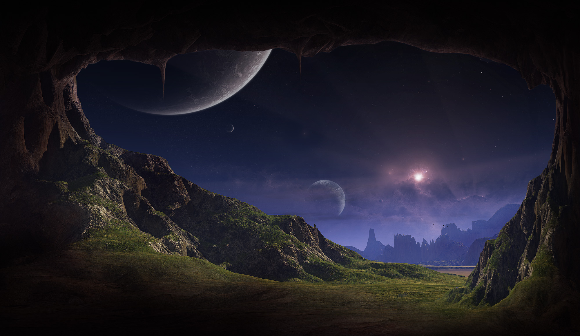 Planets Computer Wallpaper Desktop Background Id