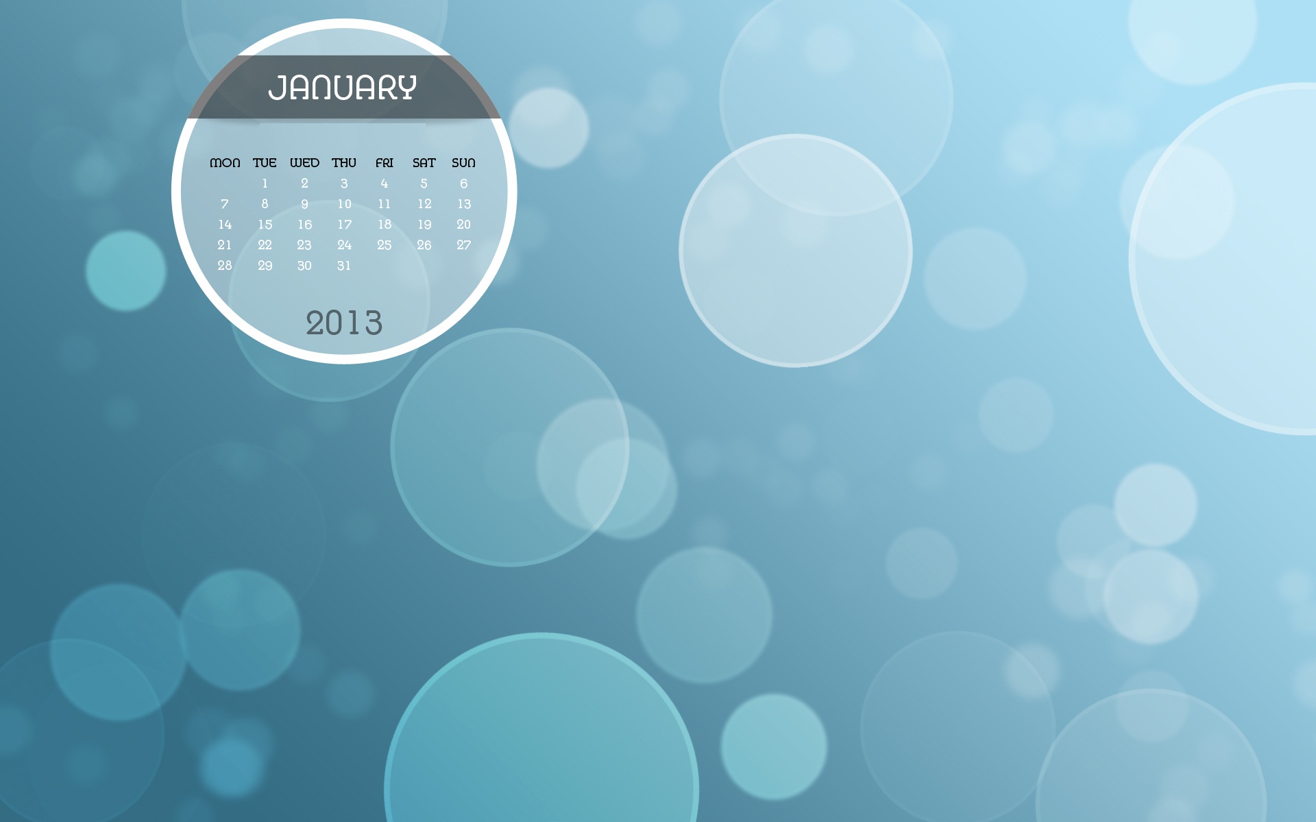 January Desktop Wallpaper Happy Holidays Day