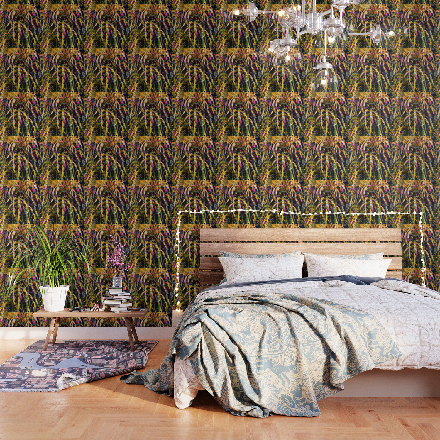 Sanfrancisco Croton Wallpaper By Terainbdesigns Society6