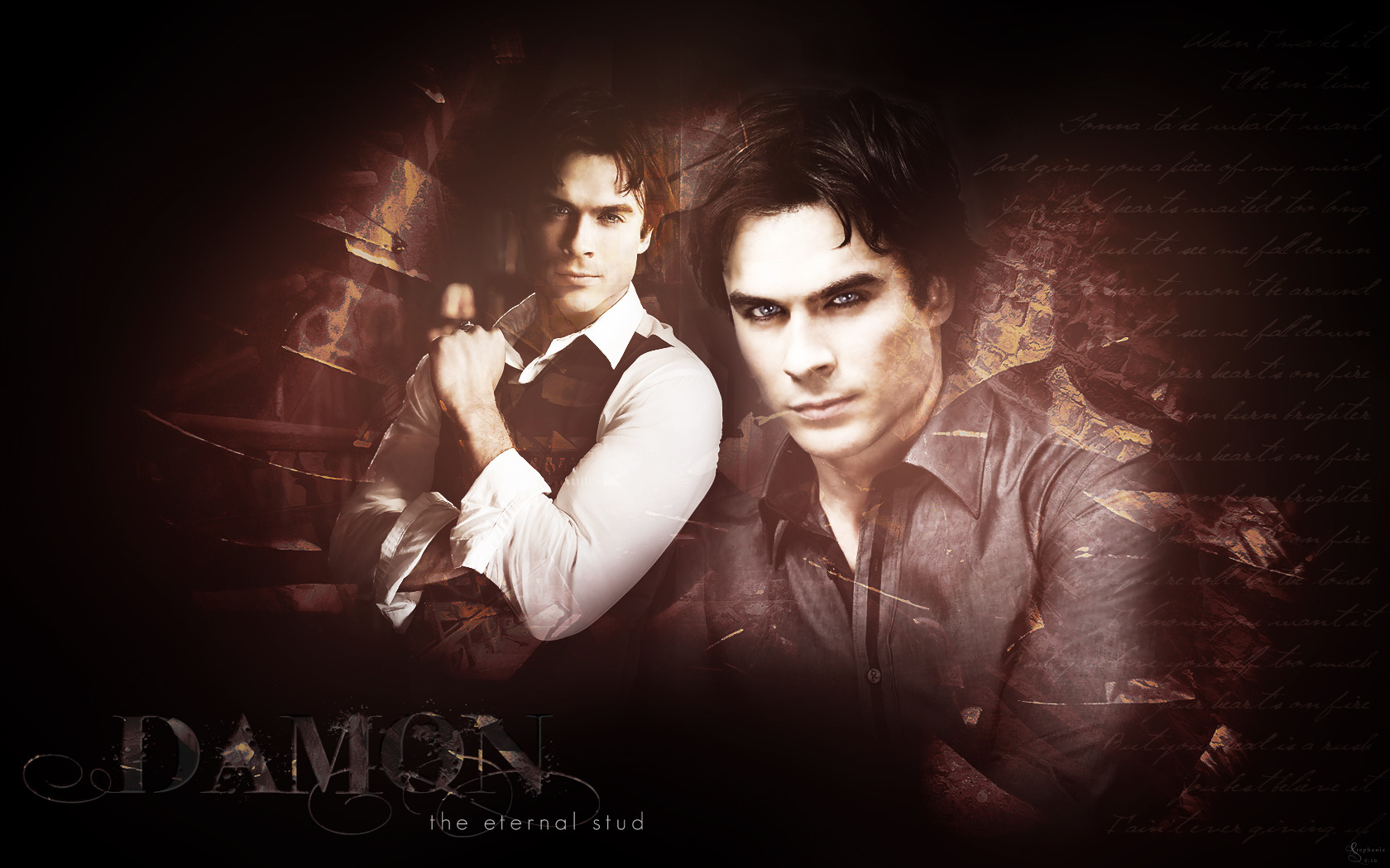 Vampire Diaries Image Damion Background HD Wallpaper And