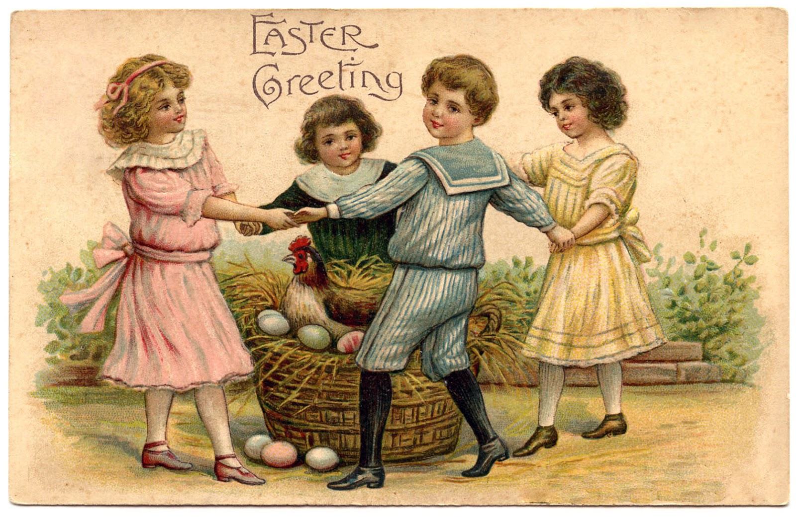 Kids Easter Wallpaper HD