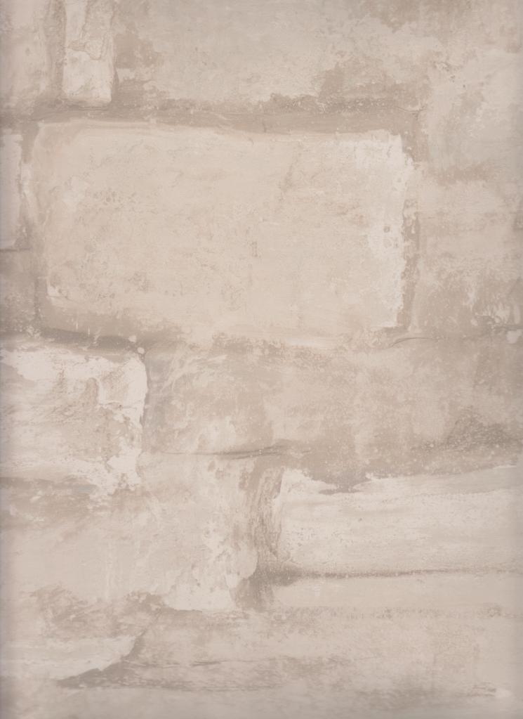 Beige Tan Stacked Stone Brick Wallpaper Hb2029 Seabrook