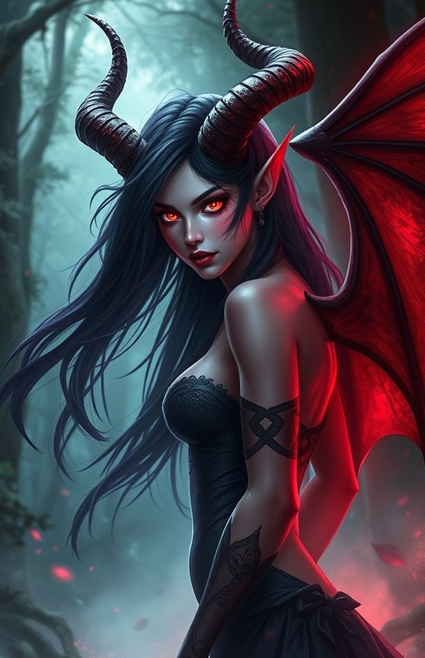 Female Demon Wallpaper