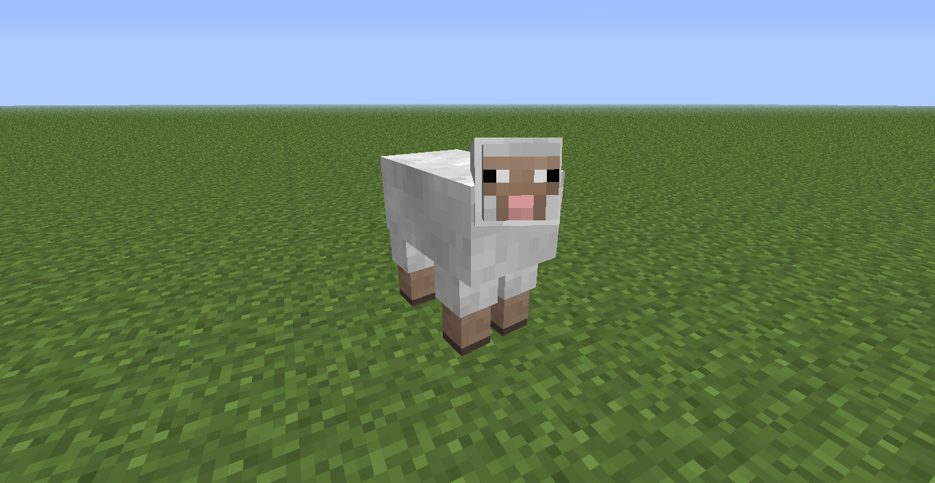 Minecraft Sheep Face