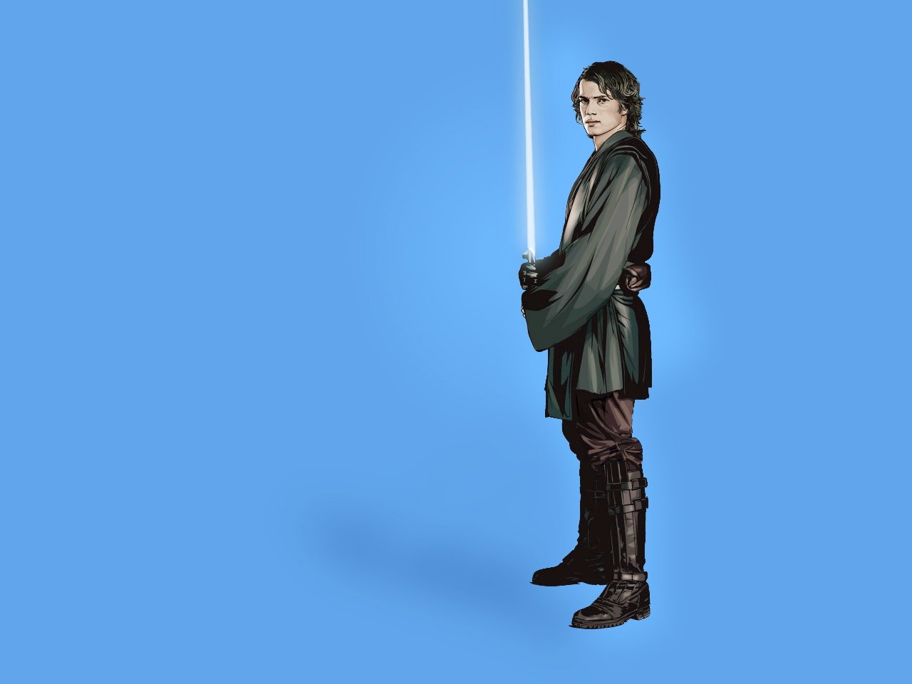 Anakin Skywalker Wallpaper by auctoris on