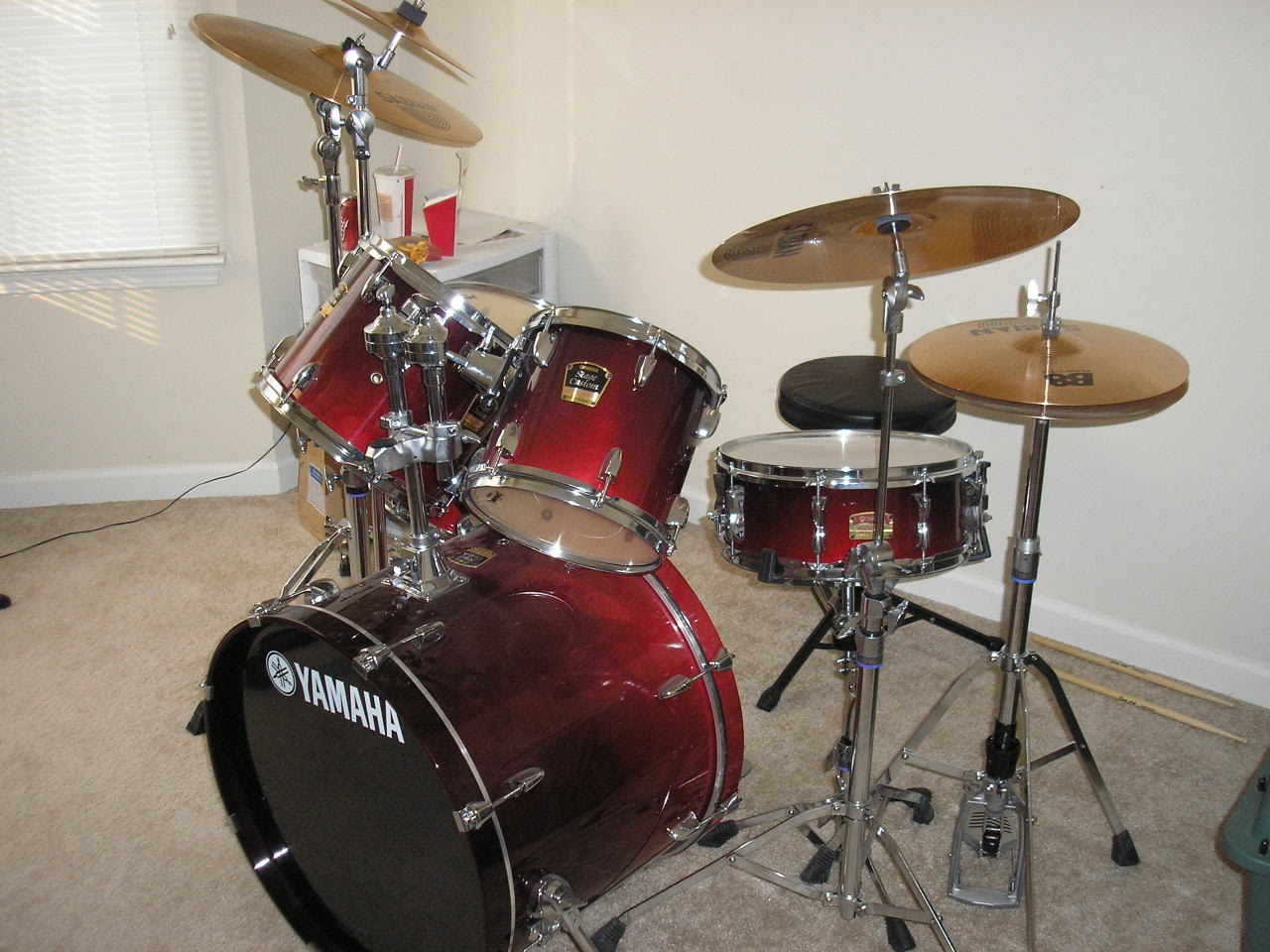 Yamaha 9peice Acoustic Drum Kit Graphics Code