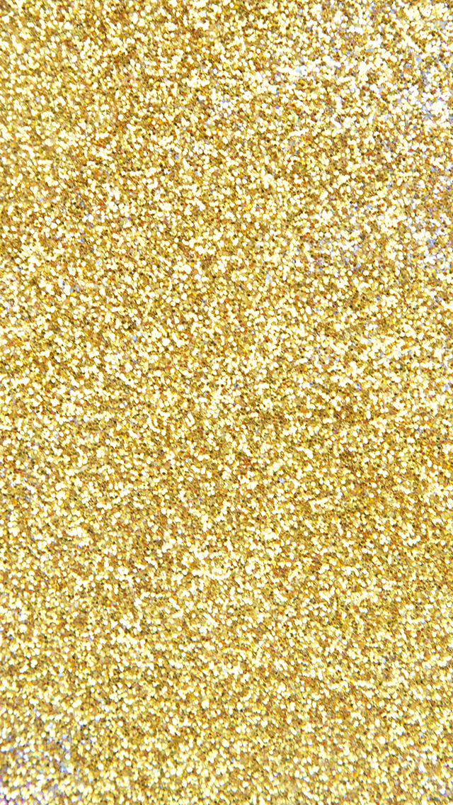 Gold Glitter Phone Wallpaper