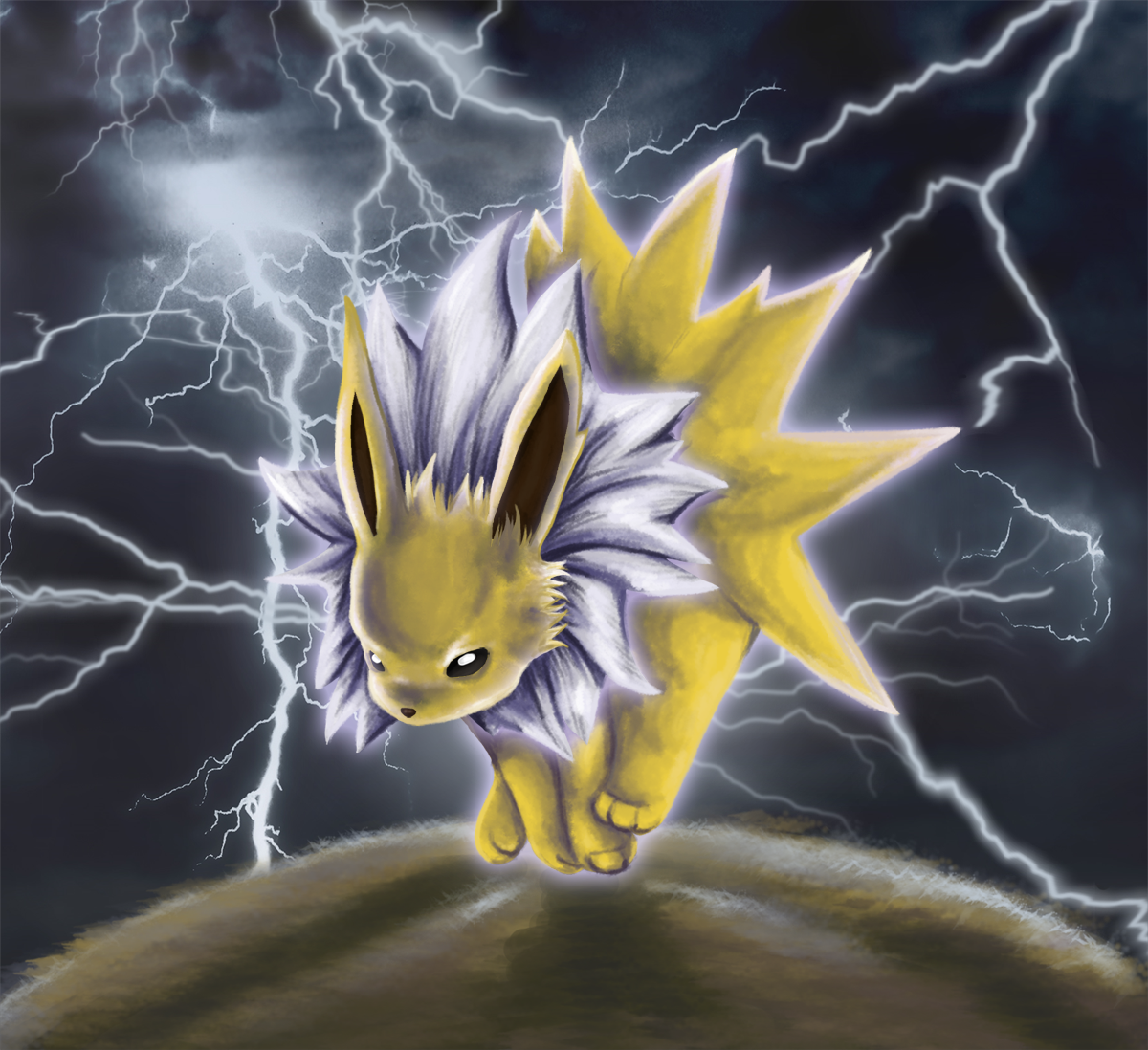 HD wallpaper white blue and red abstract painting ishmam Pokémon  Jolteon  Wallpaper Flare