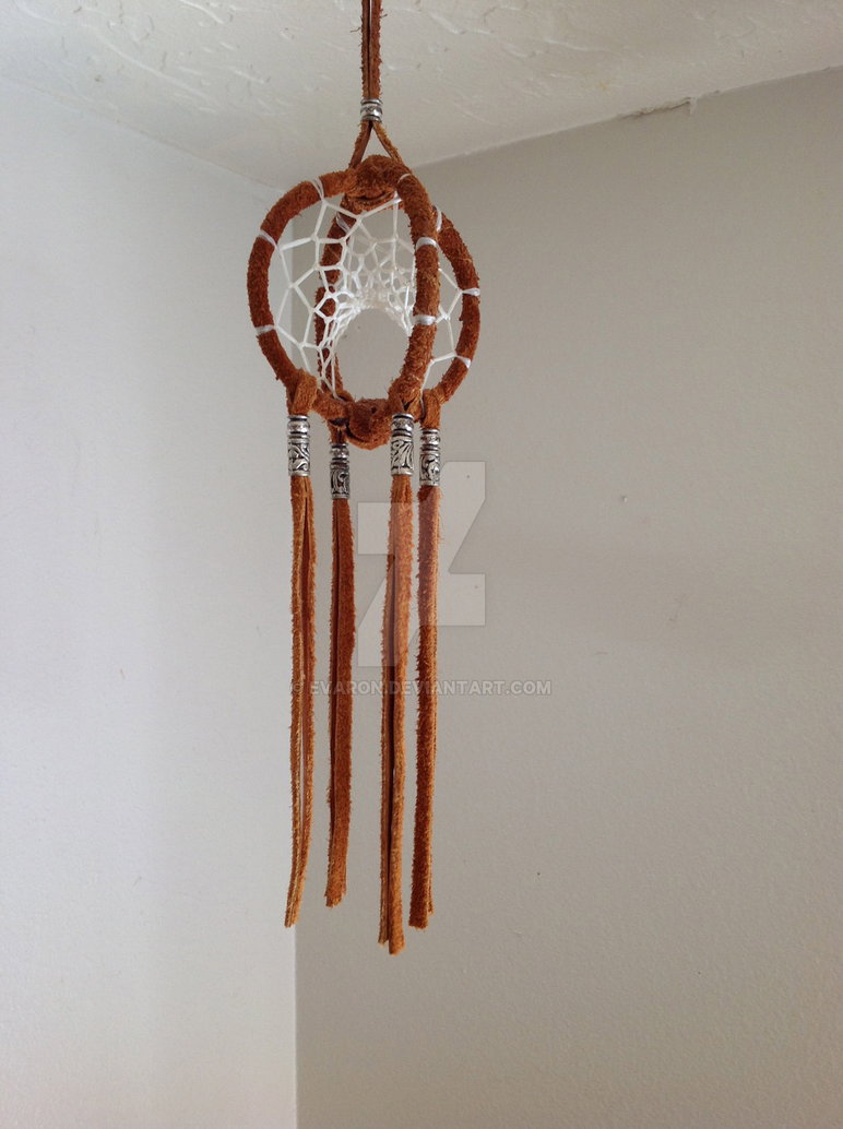 Brown Double Dreamcatcher by Evaron on