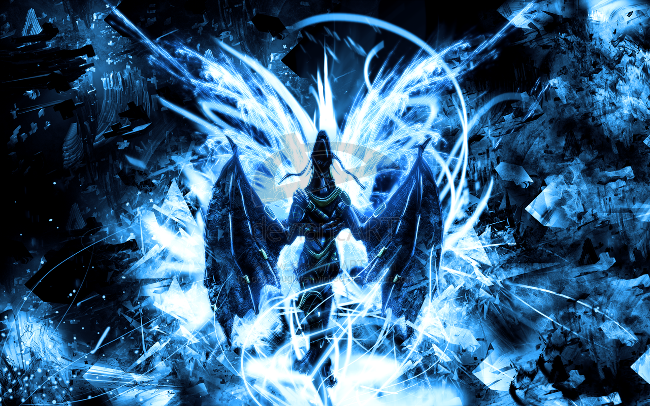 1280x800px Blue Dragon Wallpapers